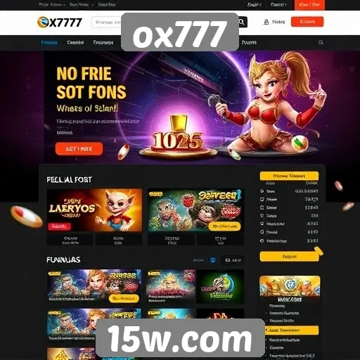 Evolução do design do site ox777 nos últimos meses
